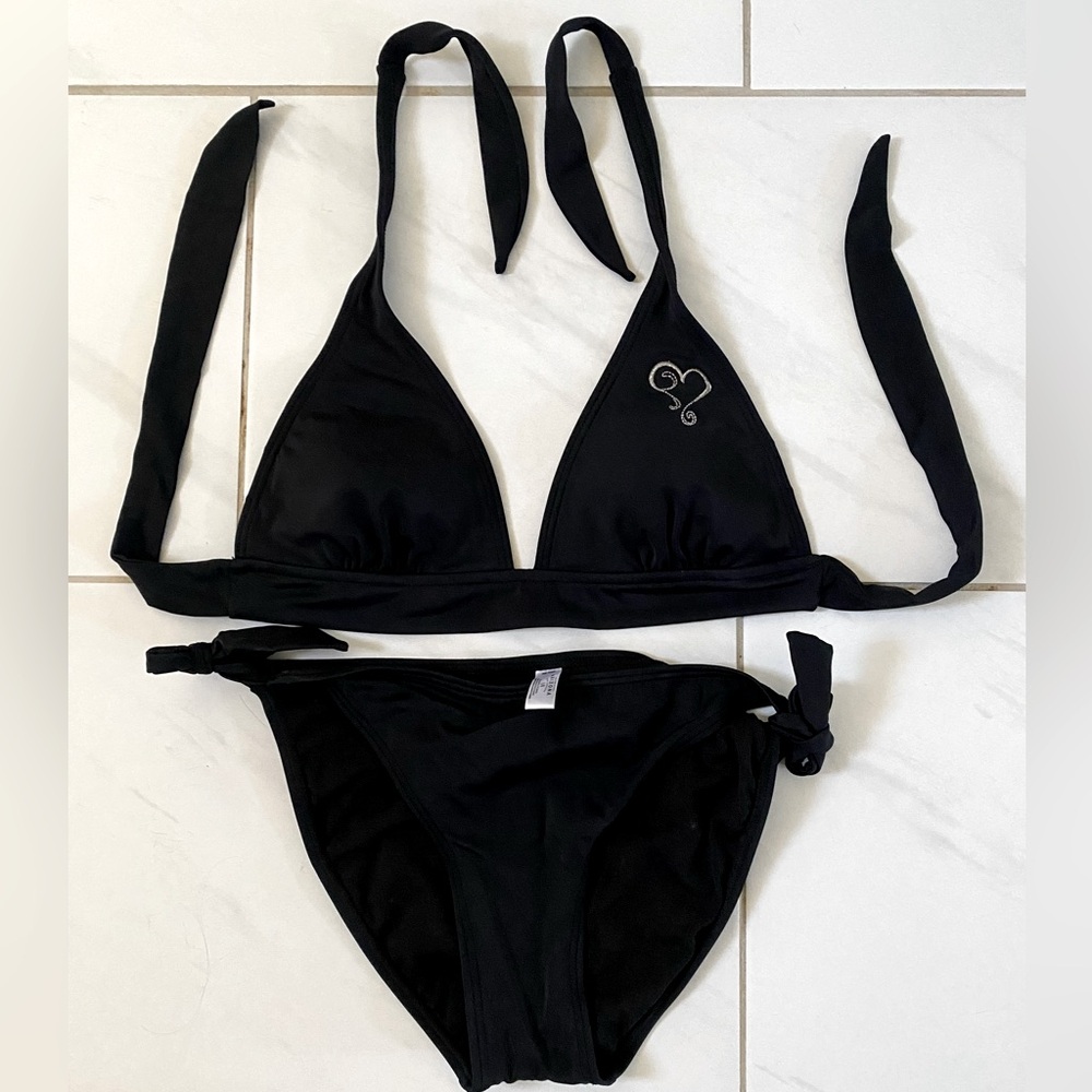 Arizona Jean Company Black Classic Bikini, Size Large , Gently Used